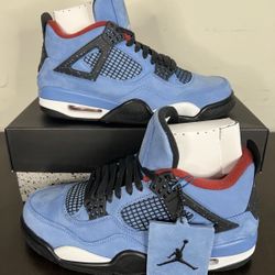 Nike Air Jordan 4 Retro x Travis Scott 'Cactus Jack' Men's Size 7.5 NEW