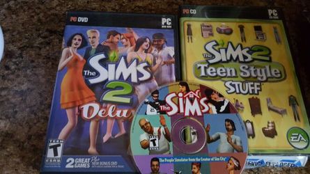 Sims pc. dvd games