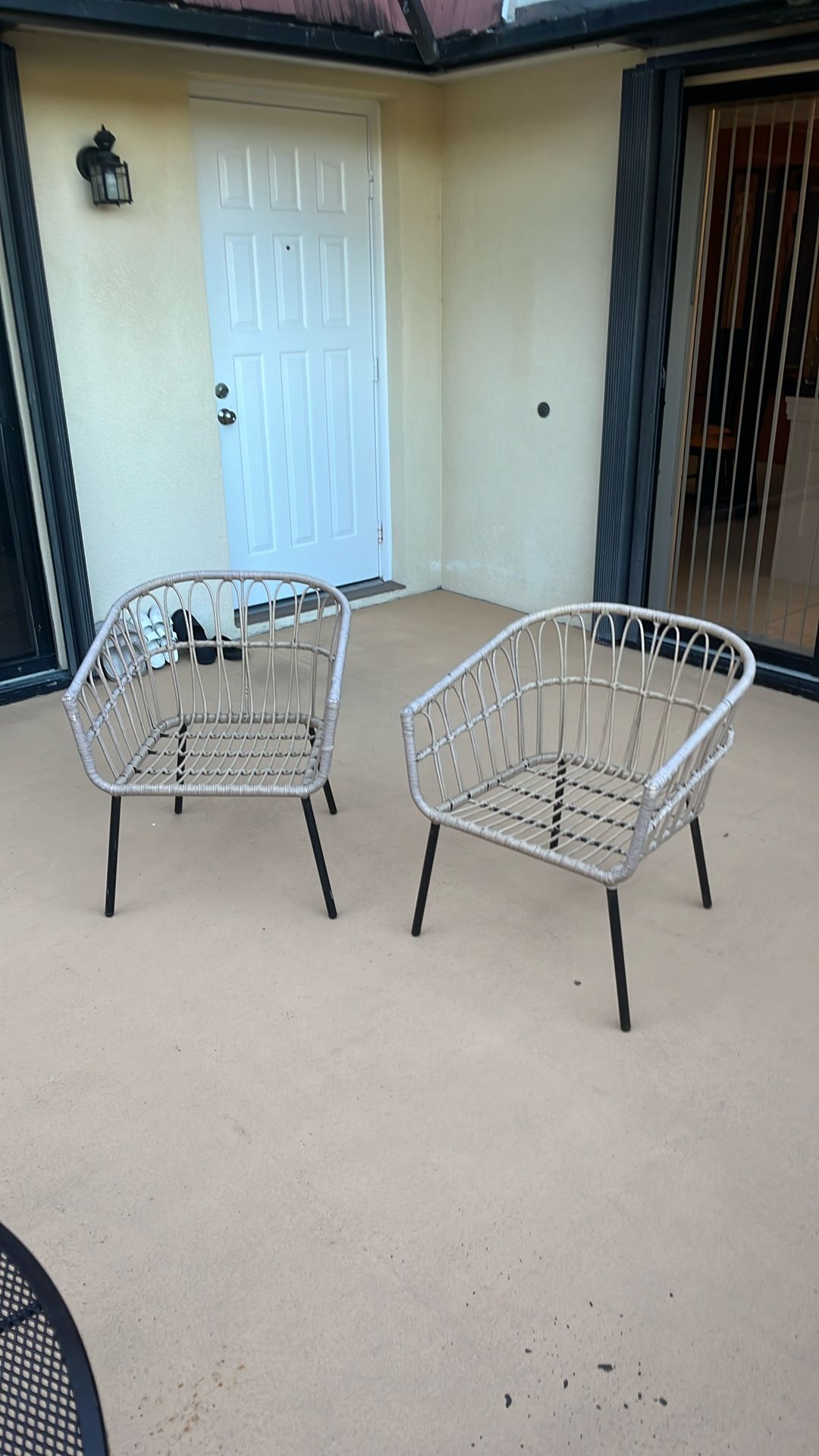 Patio armchairs Excellent Condition $30 Apiece Or Two For 50