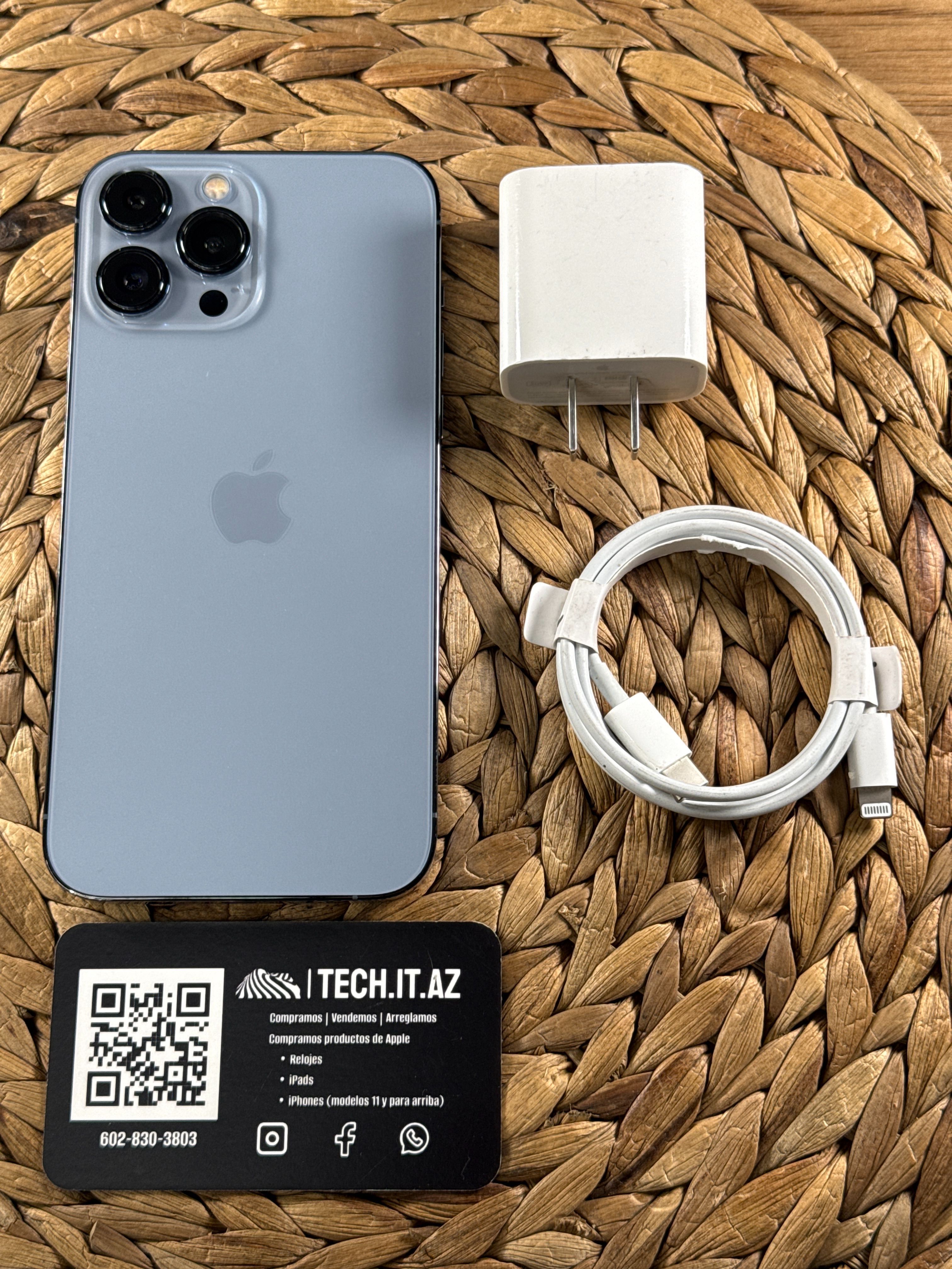 📱 iPhone 13 Pro Max | 256GB | Sierra Blue | Unlocked (Any Carrier)