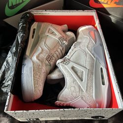 JORDAN 4 RETRO LASER 