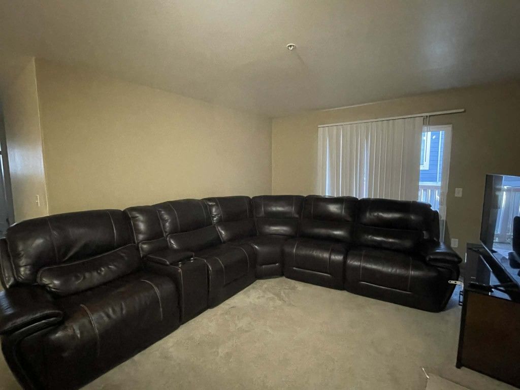 Sectional Electric Recliner Couch