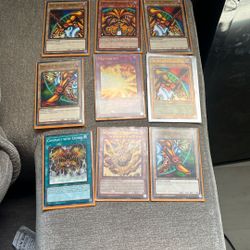 Exodia All Parts Decently Good Condition  Yu Gi Oh Cards