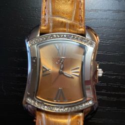 Woman’s Watch (gold Croc Band)