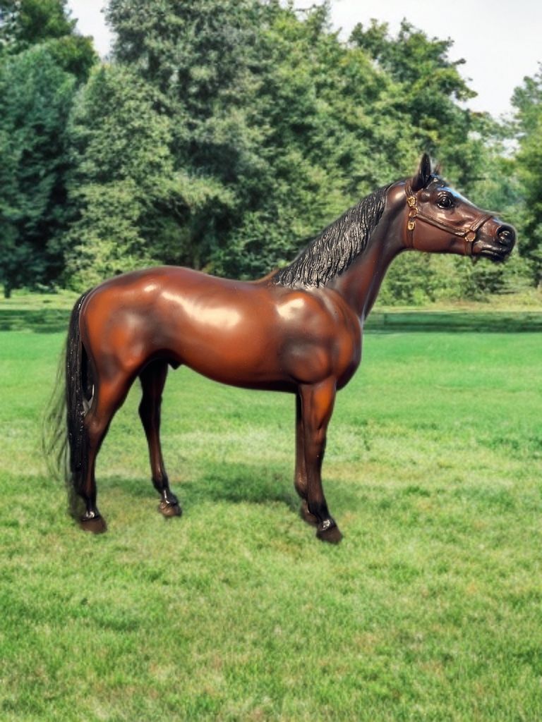 Breyer 2003 Bay Brown War Admiral American Thoroughbred Eye Whites 1189/47