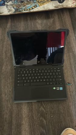 HP Chromebook with Protective Case