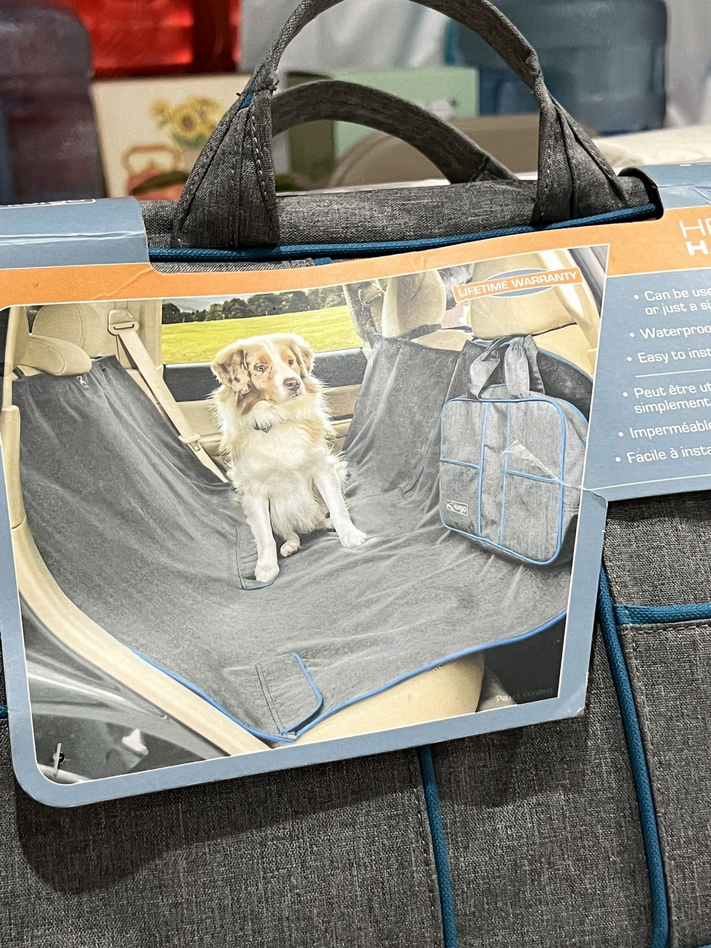 Kurgo Heather Half Hammock, Half Car Sea...