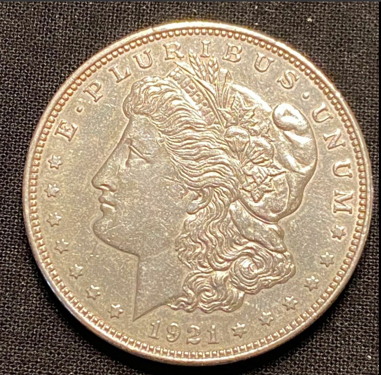 1921 90% Silver Morgan Dollar (#413)