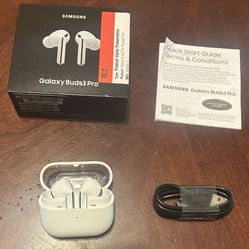 Galaxy Buds 3 Pro Wireless Bluetooth Headsets - SM-R630 - White