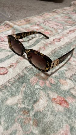 Balenciaga tortoise shell shades