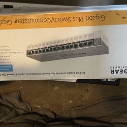 NETGEAR GS116E 16-Port Gigabit Smart Managed Switch