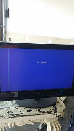 32 inch vizio tv has 2 lines on it