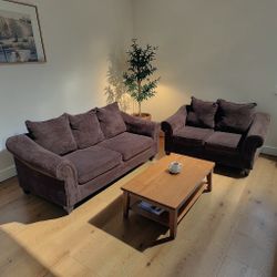 Brown Couch Set 