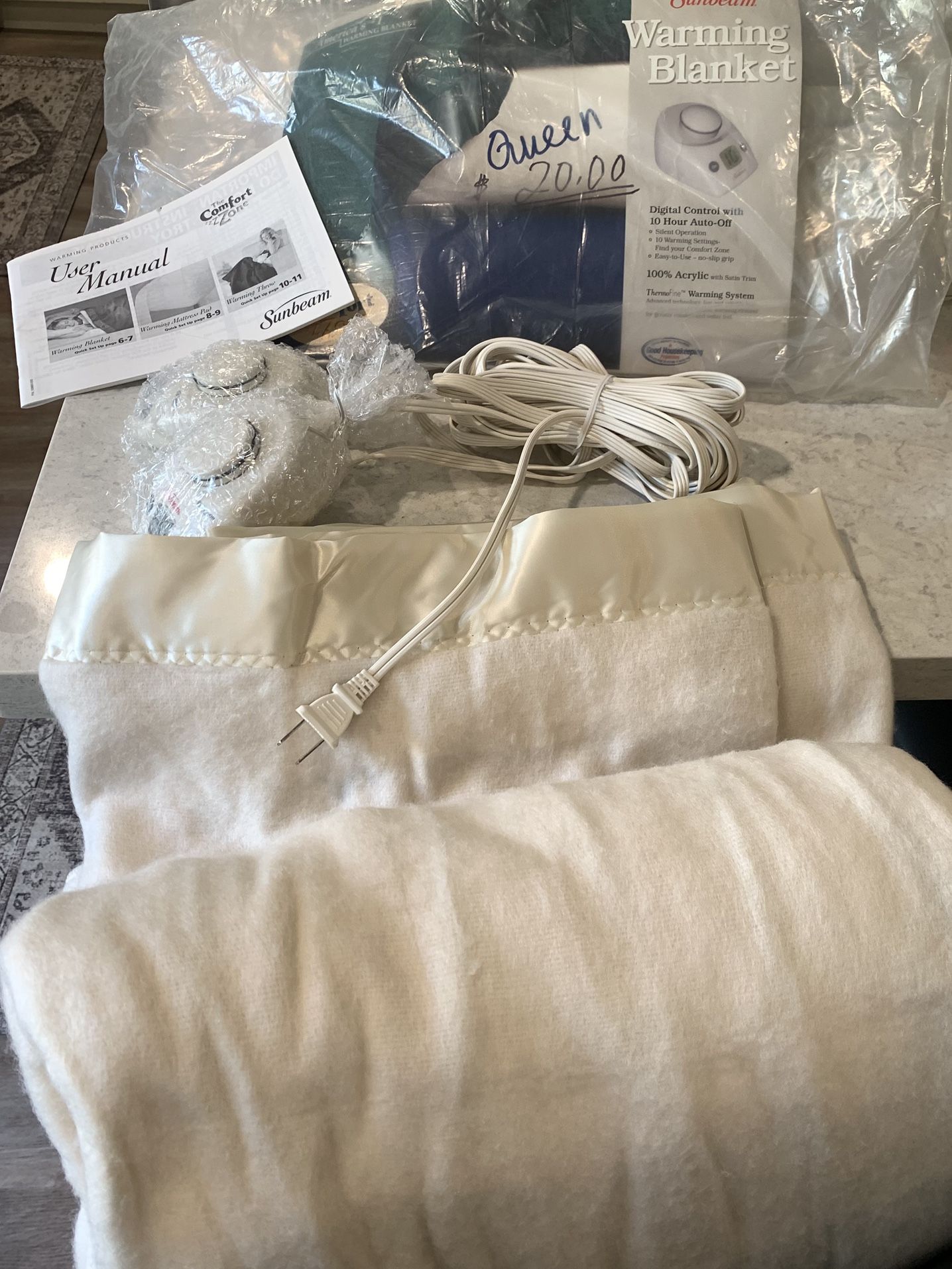 New Queen Heating Blanket