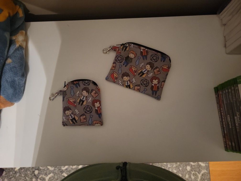 Supernatural Fabric Pouches