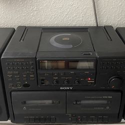 Sony CFD755 Boombox
