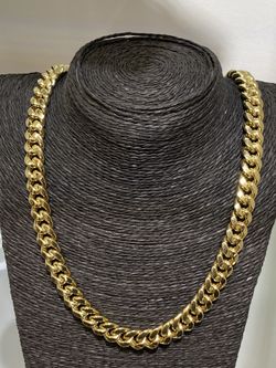 10k gold Miami cuban chain, 80 grams