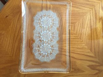 Glass tray