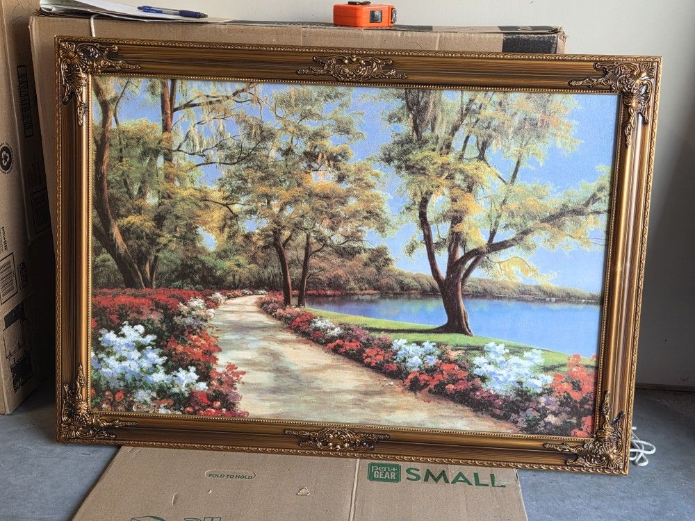 Ornate Pathway Painting