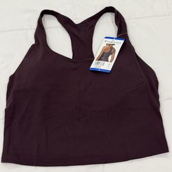 Fabletics Anywhere Cropped Built In Bra Tank Size Large