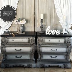 Large Oversized Nightstands 