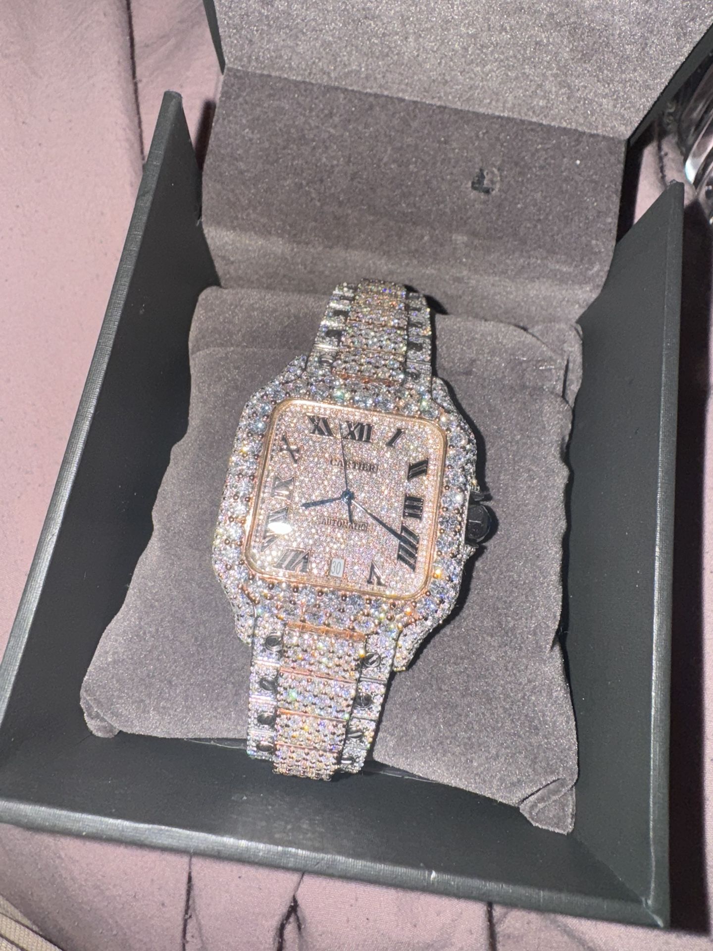 Moissanite Watch VVS1 Top Quality