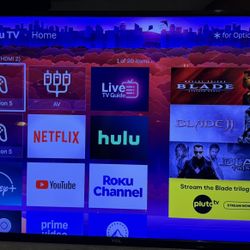 TCL 55” Roku Smart Tv 