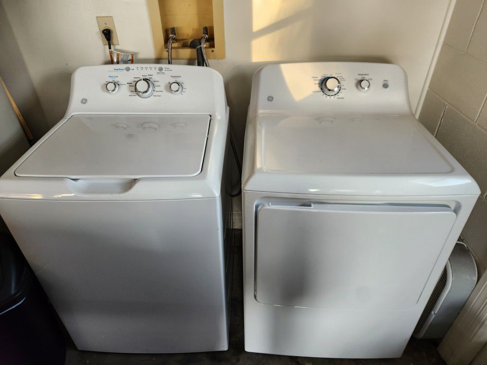 GE  Electric Washer And Dryer