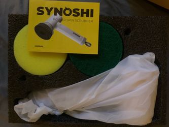 Synoshi Power Spin Scrubber with Attachments
