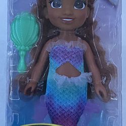 Disney The Little Mermaid Live Action Movie Ariel 6" Petite Doll New