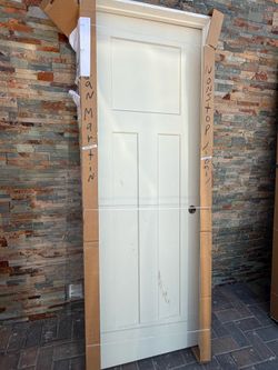 New interior door 28”x80”came whit frame