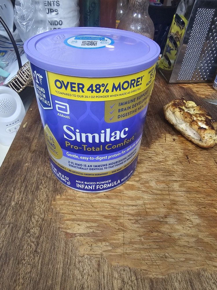 2 Unopened Pro total comfort similac