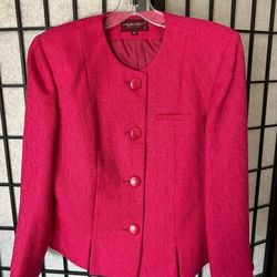 Red Blazer Jacket for women