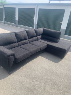 Dark Gray Sectional Sofa