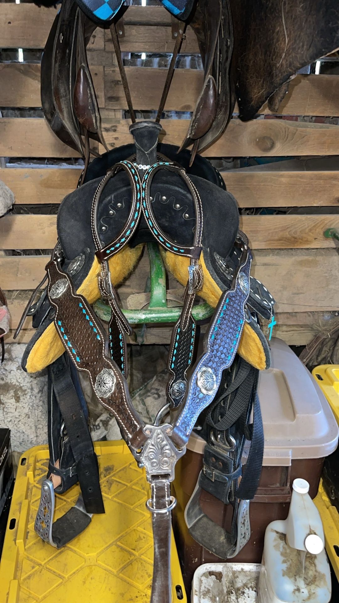 Breastcollar And Headstall Set