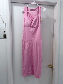 Shapewear slip dress