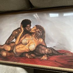 Framed “Kiss” By Wak Kevin A. Williams