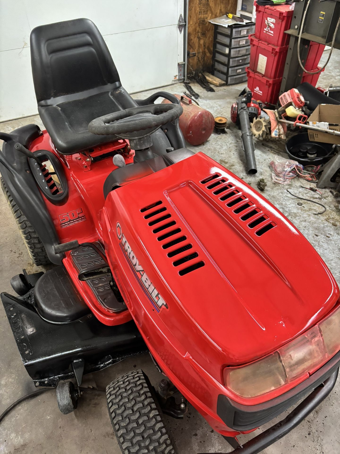 Riding Lawn Mower-Tractor-50 Inch Cut