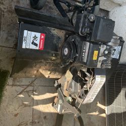 Tow Behind 36 Inch Craftsman Plow Barely Used Just Been Sitting A While.  Needs Carburetor Cleaned Fires Gas 