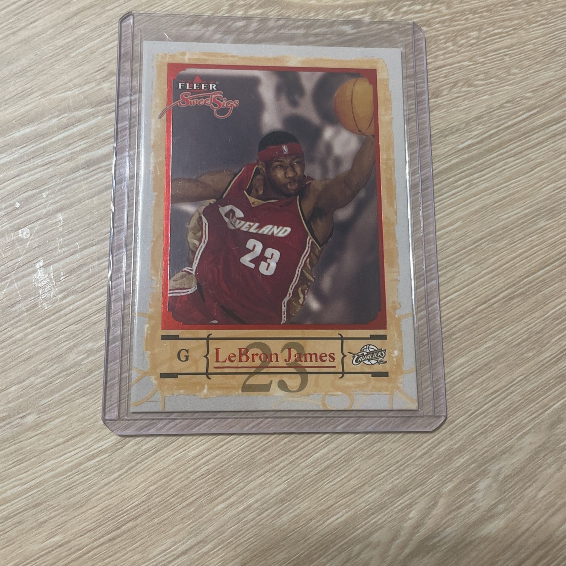 LeBron James Fleer ‘04-05