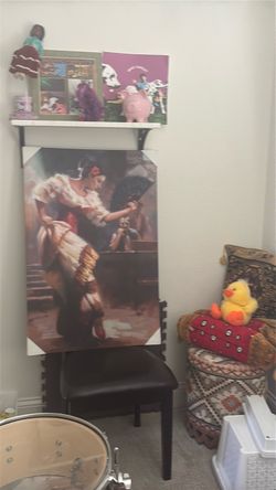 Flamenco spanish Dancer Canvas Wall Art