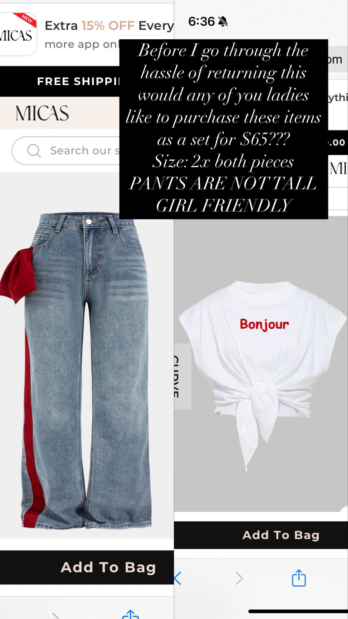 Micas Outfit