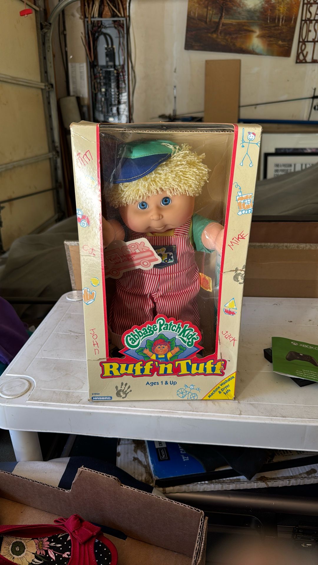 Cabbage Patch Kids Ruff N Tuff New In Box Never Opened