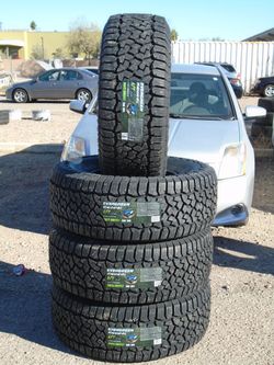 35x12.50R17 LT New Evergreen Dynaventure All Terrain 10 Ply Tires