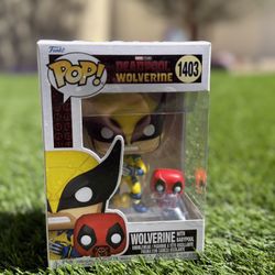 Wolverine With baby Deadpool And Duck 