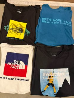2XL North Face T-Shirts - 4 