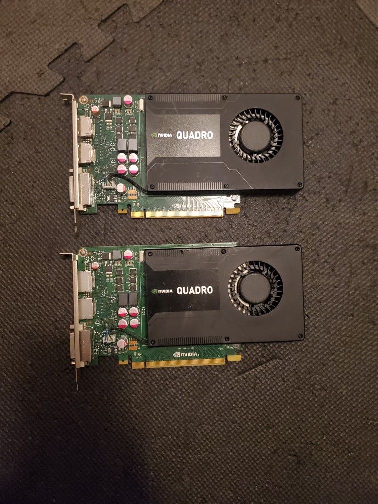 HP Nvidia Quadro K2000 2GB GDDR5 PCIe Graphics Video Cards