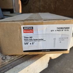 Heavy duty screw anchors