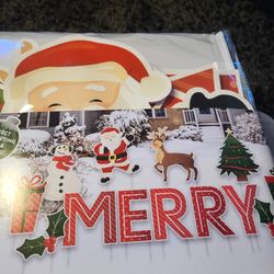 Christmas  Yard Signs 13 Pc  New