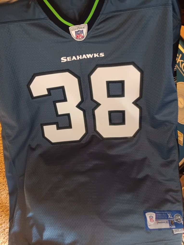 Seattle seahawk Jersey.2x Strong
